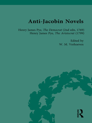 cover image of Anti-Jacobin Novels, Part I, Volume 1